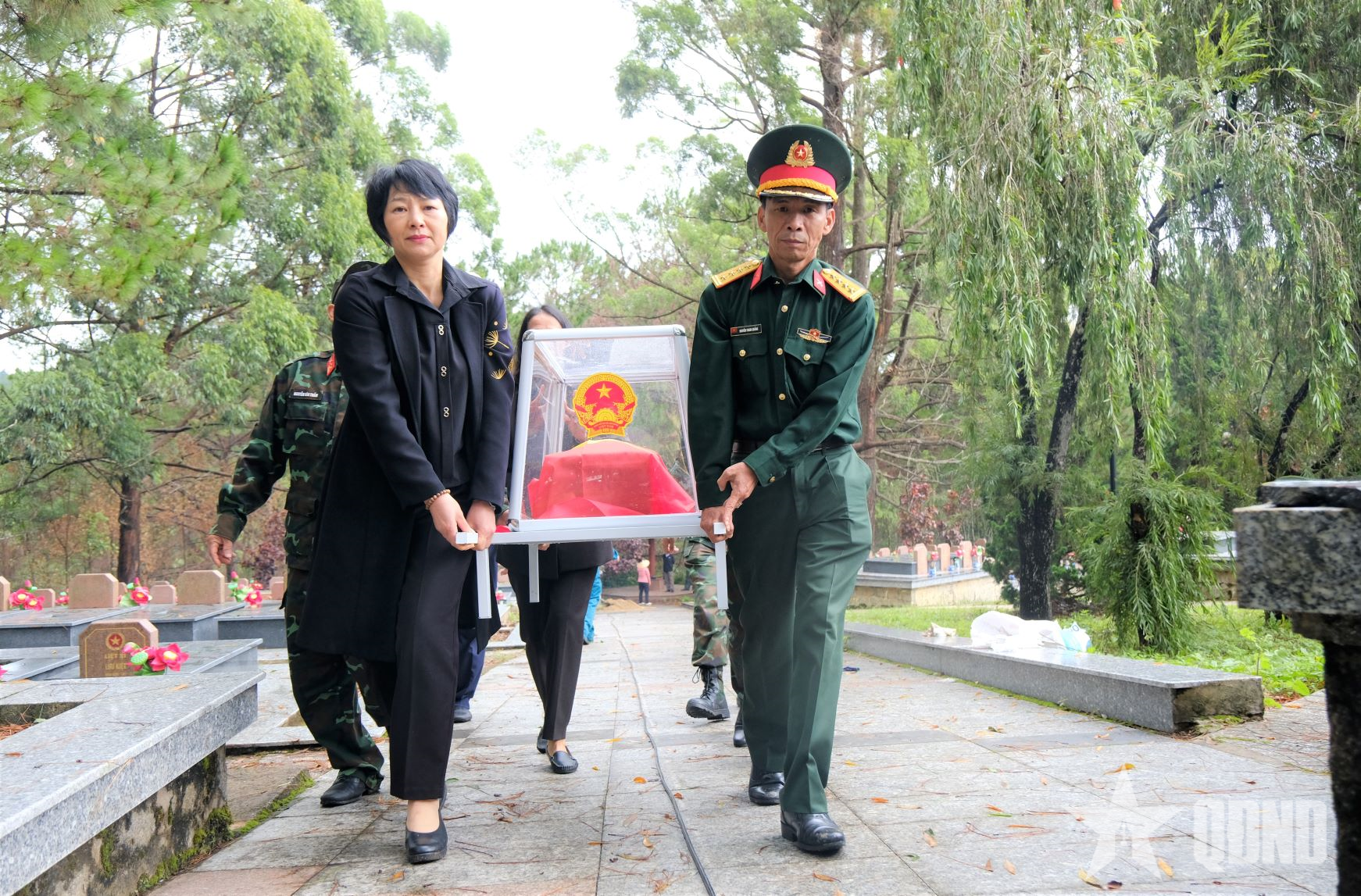 Lâm Đồng hoàn thành lấy mẫu ADN tại các nghĩa trang liệt sĩ